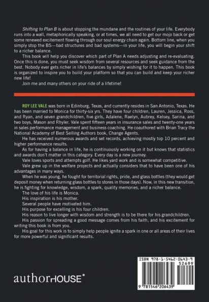 Shifting to Plan B A Richer Balance