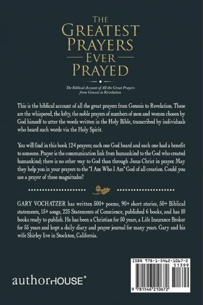 The Greatest Prayers Ever Prayed