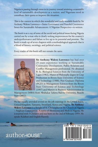 Some Governance and Peaceful Coexistence Issues for Sustainable Advancement