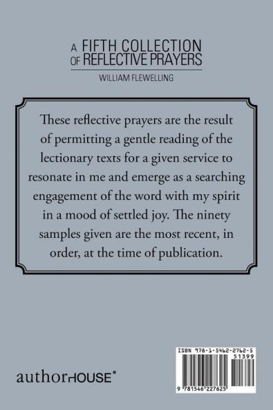 A Fifth Collection of Reflective Prayers