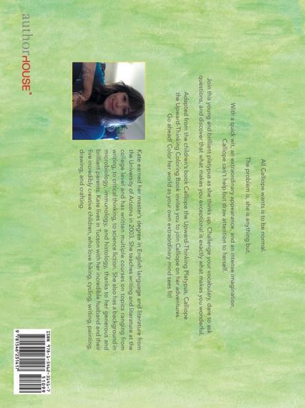 Calliope the Upward-Thinking Coloring Book