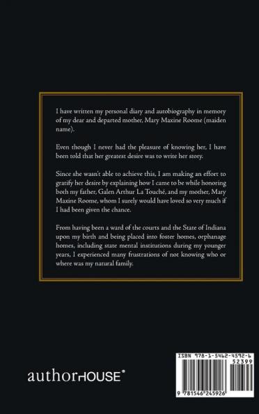 A Genealogical Diary and Autobiography of David Michael Latouche
