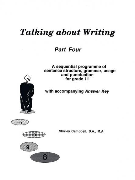 Talking about Writing Part Four