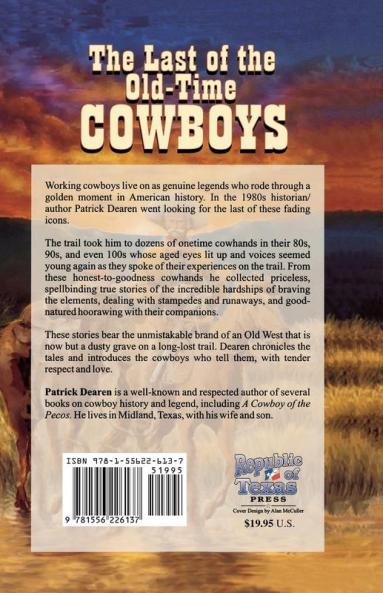 Last of The Old-Time Cowboys