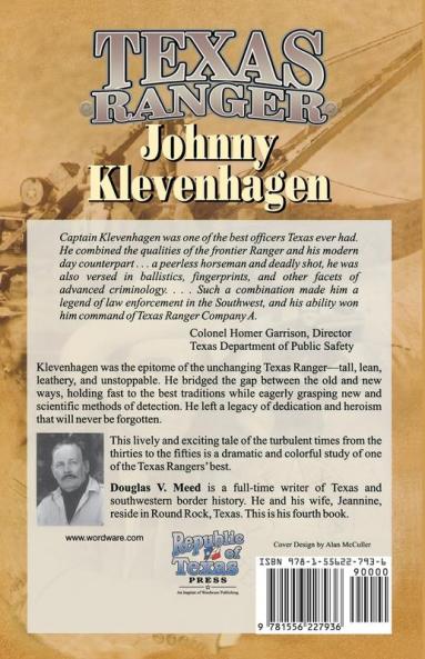 Texas Ranger Johnny Klevenhagen