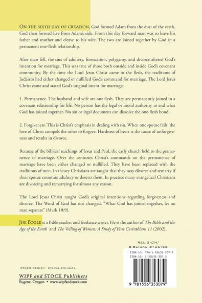 One Flesh: A Biblical Perspective on the Permanence of Marriage
