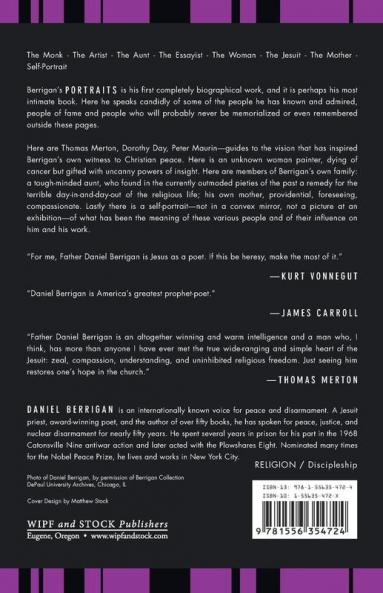 Portraits of Those I Love (Daniel Berrigan Reprint)