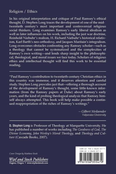 Tragedy Tradition Transformism: The Ethics of Paul Ramsey