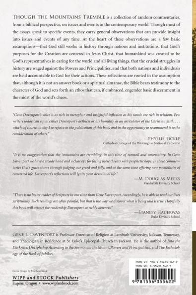 Though the Mountains Tremble: Biblical Reflections on Contemporary Society