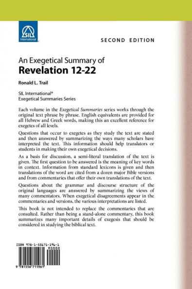 An Exegetical Summary of Revelation 12-22 2nd Edition