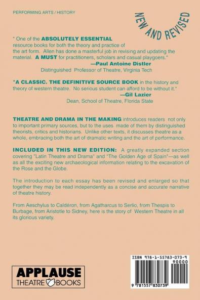 Theatre and Drama in the Making