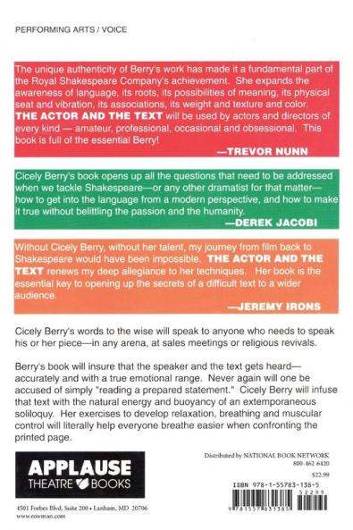 Actor and the Text