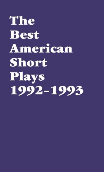 Best American Short Plays 1992-1993