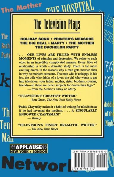 Collected Works of Paddy Chayefsky