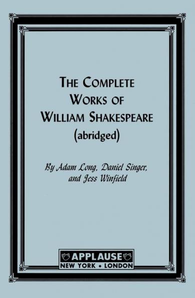 Complete Works Of William Shakespeare