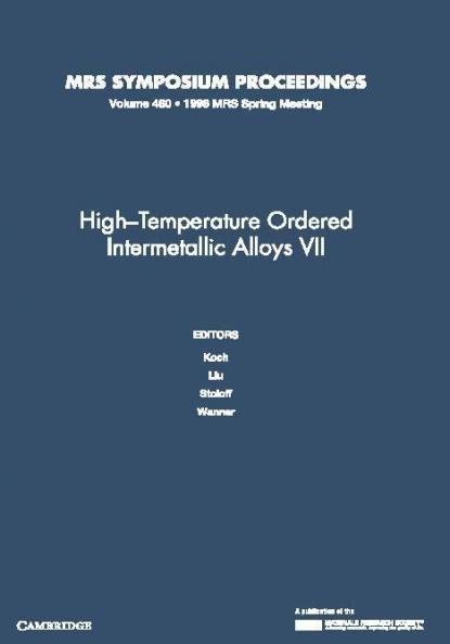 High-Temperature Ordered Intermetallic Alloys VII v460