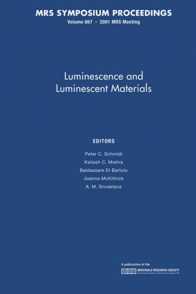 Luminescence and Luminescent Materials