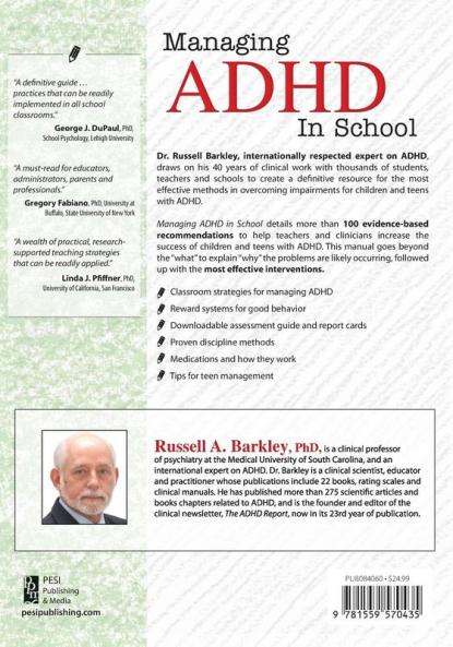 Managing ADHD in Schools