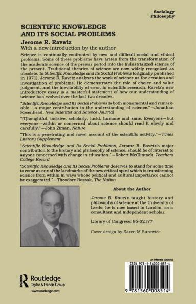 Scientific Knowledge and Its Social Problems
