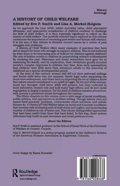 History of Child Welfare