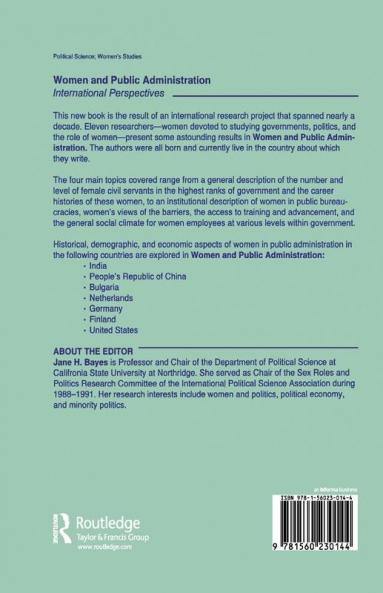 Women and Public Administration