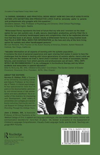 Autistic Adults at Bittersweet Farms