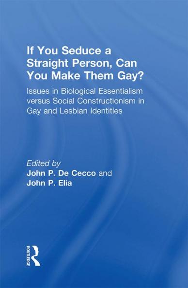 If You Seduce a Straight Person Can You Make Them Gay?