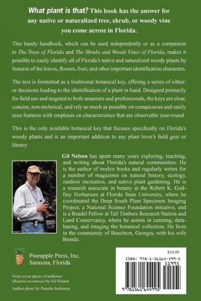 Botanical Keys to Florida's Trees Shrubs and Woody Vines
