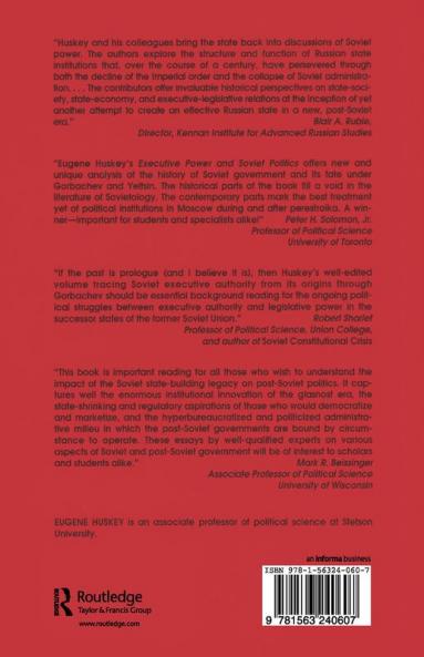 Executive Power and Soviet Politics