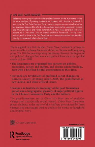 China Since Tiananmen