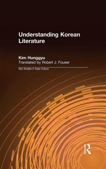 Understanding Korean Literature