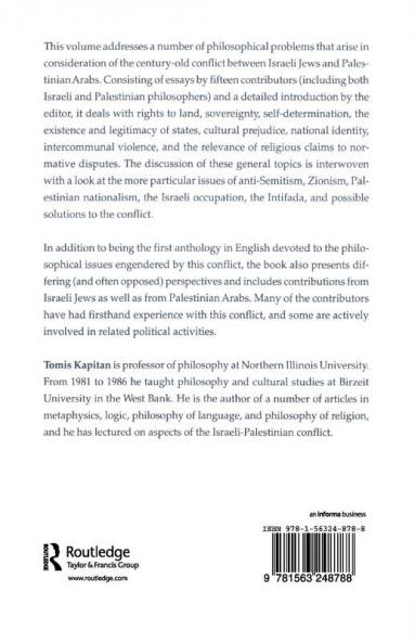 Philosophical Perspectives on the Israeli-Palestinian Conflict