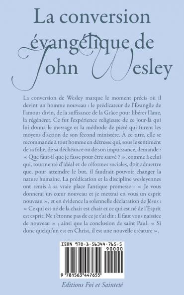 La conversion vanglique de John Wesley