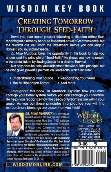 Creating Tomorrow Through Seed Faith