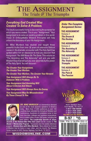 The Assignment Vol 3: The Trials & the Triumphs