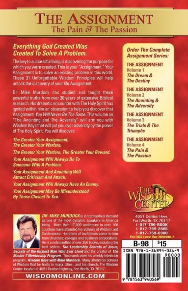 The Assignment Vol 4: The Pain & The Passion