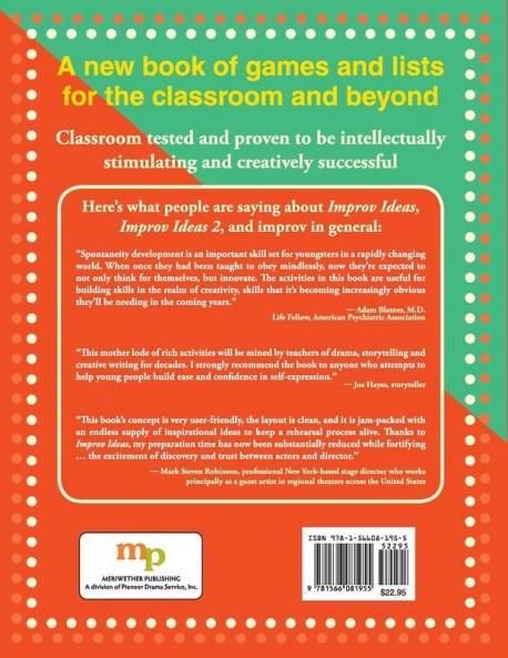 Improv Ideas 2: A New Book of Games & Lists for the Classroom & Beyond