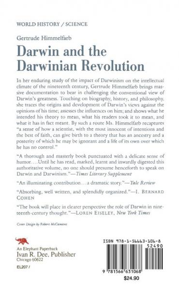 Darwin and the Darwinian Revolution