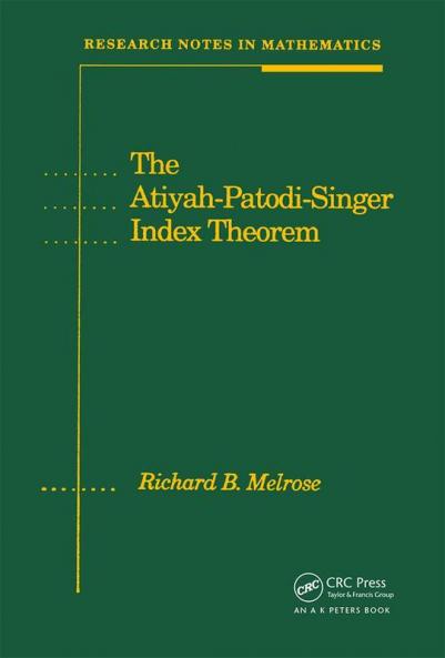 Atiyah-Patodi-Singer Index Theorem