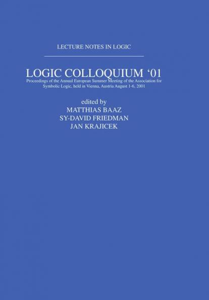 Logic Colloquium '01
