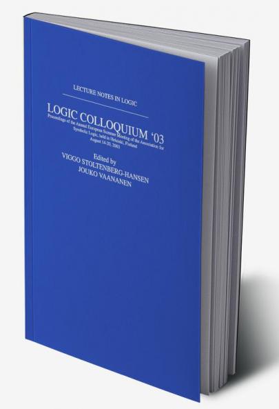 Logic Colloquium '03