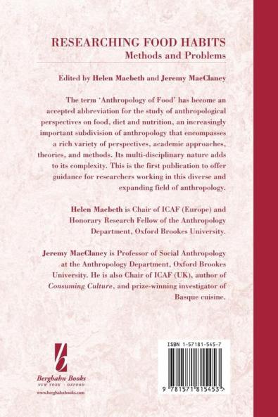 Researching Food Habits