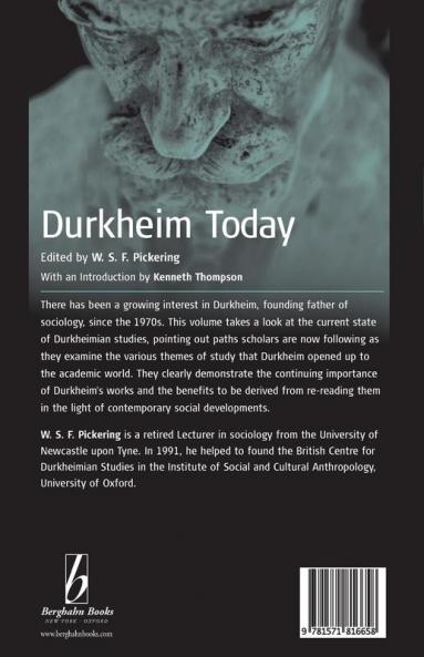 Durkheim Today