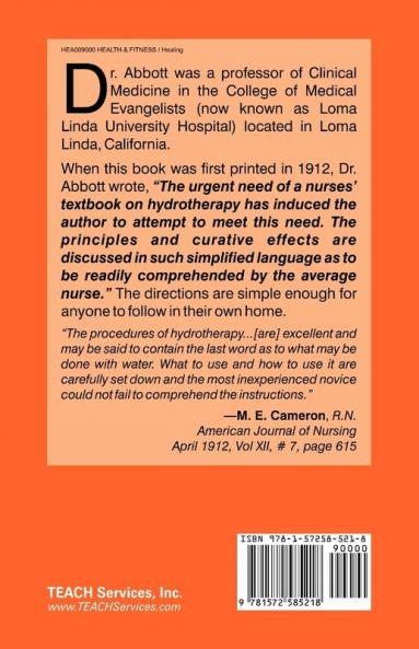 Elements of Hydrotherapy for Nurses