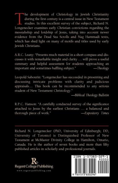 The Christology of Early Jewish Christianity