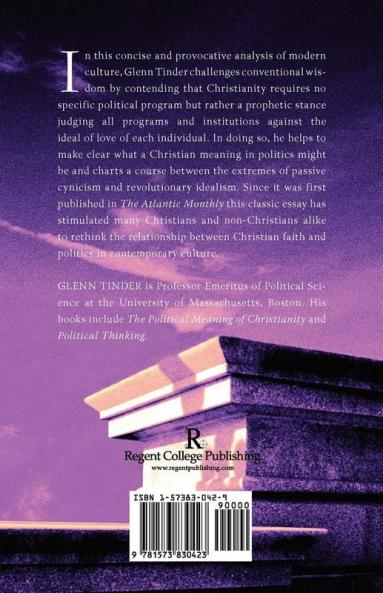 Can we be Good without God? On the Political Meaning of Christianity