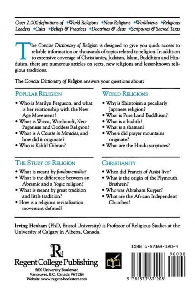 The Concise Dictionary of Religion
