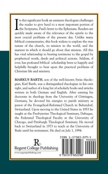 The Broken Wall: A Study of the Epistle to the Ephesians
