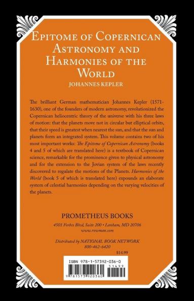Epitome of Copernican Astronomy and Harmonies of the World