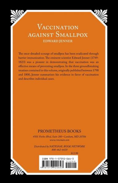 Vaccination Against Smallpox (Great Minds Series)